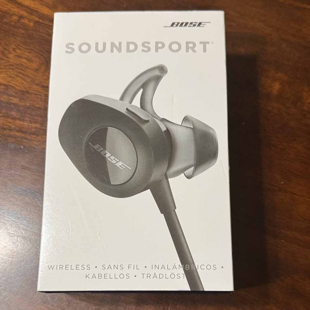 Bose SoundSport Earbuds - Black and Gray
